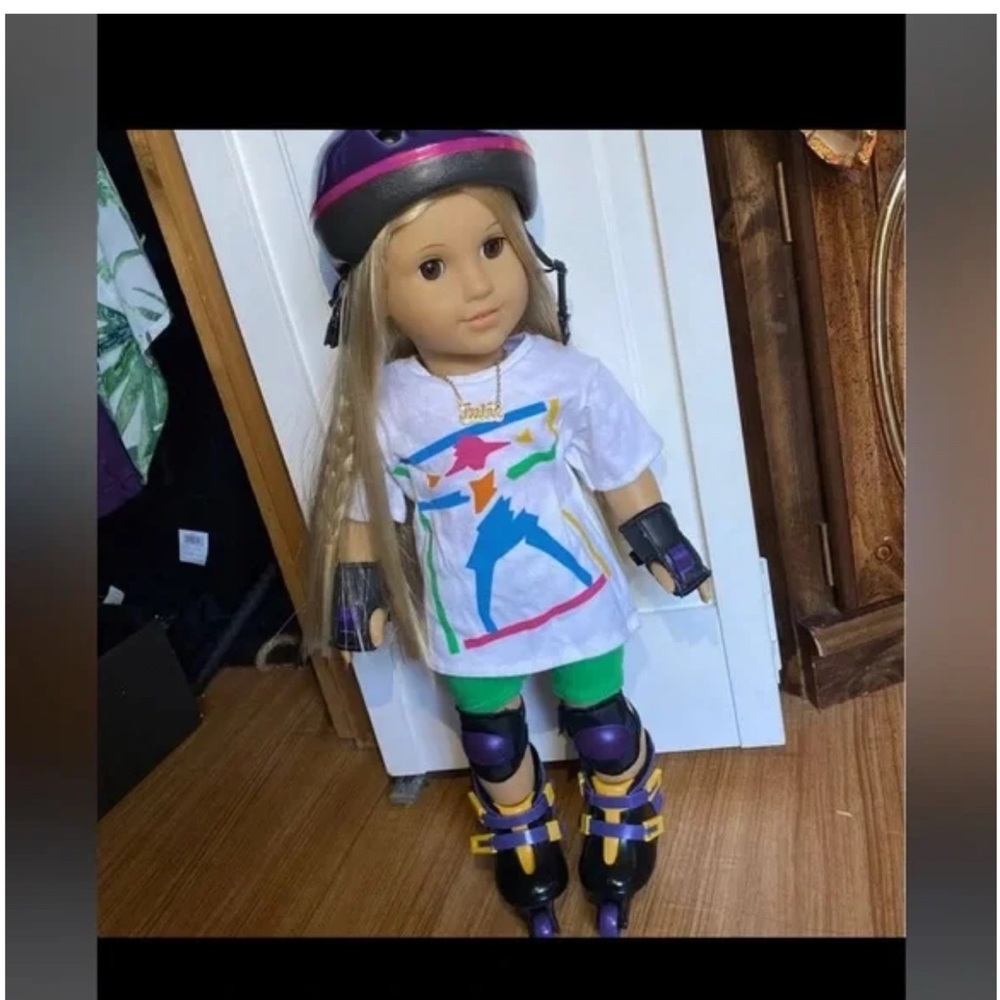 American girl doll Skating Gear outfit